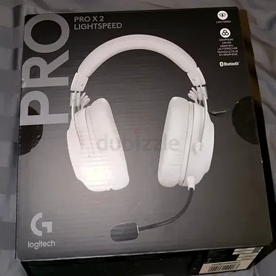 Logitech PRO X2 Lightspeed Wireless Gaming Headset - White (Boxed)
