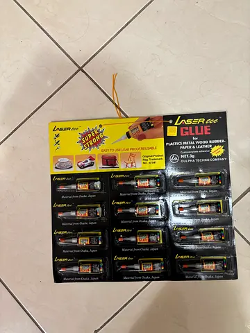 Lot of Laser Glue Super Glue Adhesive - New Packs