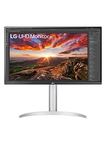 LG 27UL550-W 27-inch 4K UHD (3840 x 2160) Ultrafine Computer Monitor, IPS, AMD FreeSync, Tilt/Height