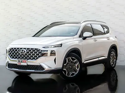 Hyundai Santa Fe 2023 GCC specs for 1,648.00 AED monthly