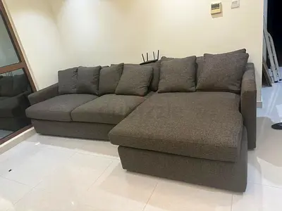 Excellent condition cratebarrel lshape sofa