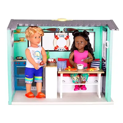 Our generation Dollhouse Playset with 2 Dolls