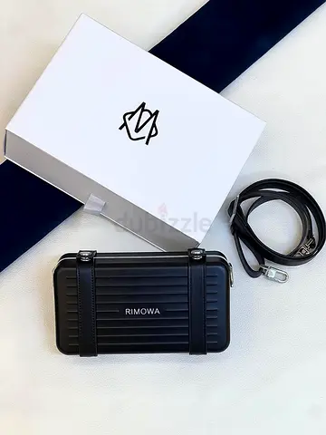 RIMOWA personal aluminum cross body bag