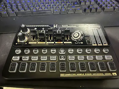 Karaoke / Live Sound Mixer / Voice Effects Controller - Compact Unit