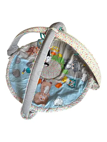 Baby Play Gym Mat with Hanging Toys — Soft Activity Gym