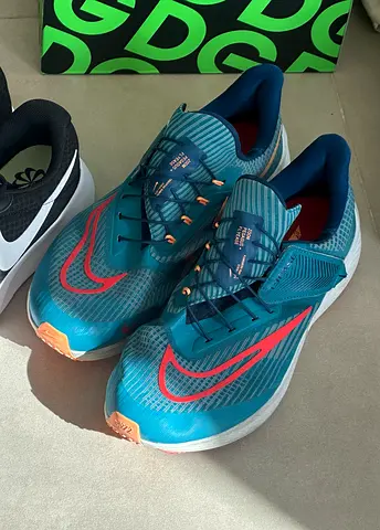 pair of Nike running shoes — size info available on request