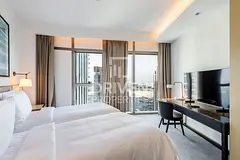 Burj Khalifa and Sea Views | Furnished and Corner