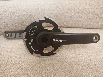 SRAM Quarq CinQo power meter crankset designed for BB30 bottom brackets