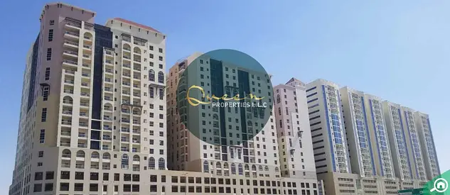 استوديو مفروش للإيجار الشهري في أبراج الياسمين الجرف 2 مقابل عجمان سيتي سنتر شامل الفواتير والإنترنت باركن مجاني 3300 درهم تأمين مسترد 500