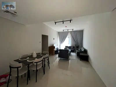 Two-bedroom furnished apartment for annual rent in Al Rashidiya Ajman Brand new furnishings Prime location close to amenities and easy access to Dubai