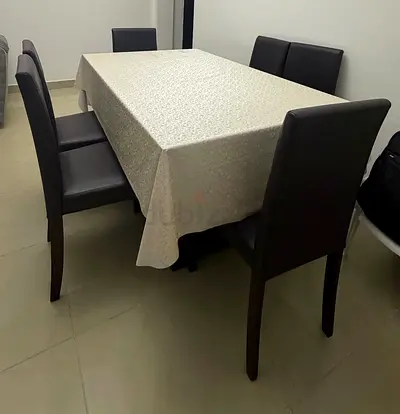 6 chairs Dining set