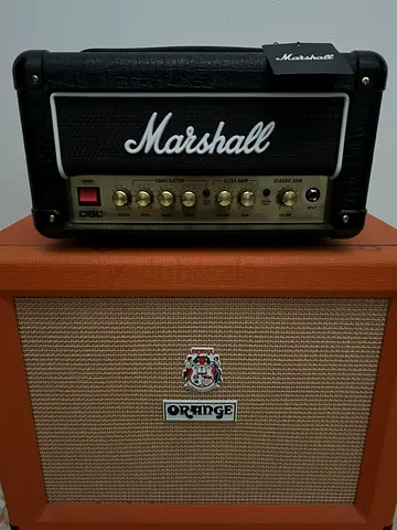 Marshall DSL1 Tube Amp Head  Orange PPC112 Celestion V30 Speakers