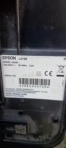 Epson L3150 All-in-One Ink Tank Printer