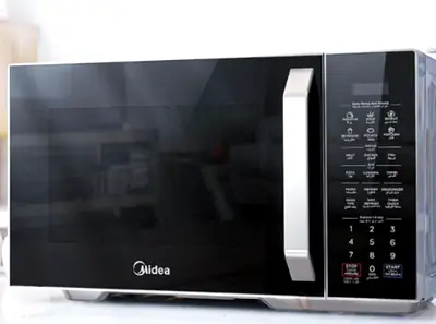 THE ALL NEW 2 IN 1 MICROWAVE OVEN WITH GRILL 29L IN A VERY GOOD PRICE ONLY 350AED WITH BOX NEVER USE