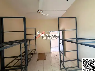 سكن عمال/موظفين مفروش مكون من 96 غرفة للإيجار في المنطقة الصناعية الجديدة بعجمان