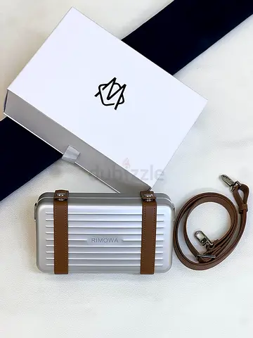 RIMOWA personal aluminum cross body bag