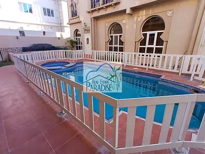 available private entrance 3 bedroom villa all master/living & dinning/fitted kitchen/maid room/3 p