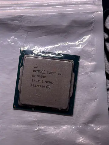 Intel i5-9600k CPU 3.70GHZ