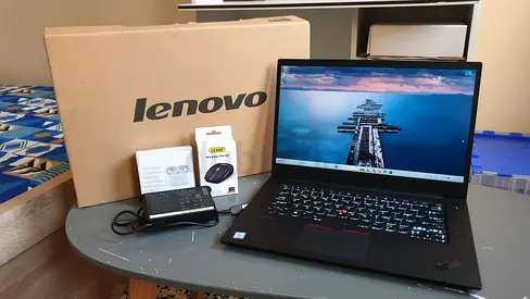 4K Gaming Lenovo X1 Extreme | Core i9 8-Core NVIDIA GTX 1650 500-SSD 16-RAM Lightweight 15-inch