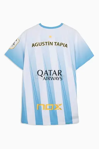 Agustín Tapia Argentina-style Light Blue/White Jersey —