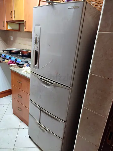 Used 4-Drawer Refrigerator - Silver, Good Working Condition