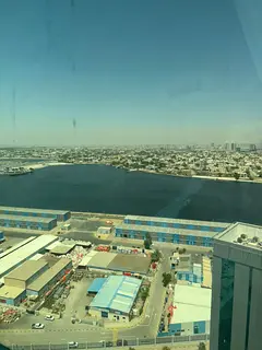 Two bedrooms with panoramic view to the sea in orient towers for sale