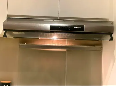 Bompani Built-in Chimney Hood Steel F-90 - Good Working Condition