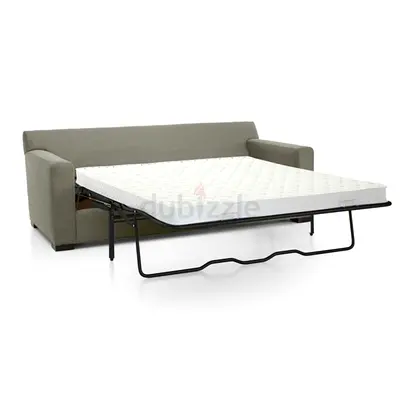 Sofa crate and barrel axis gray sleeper Sofabed