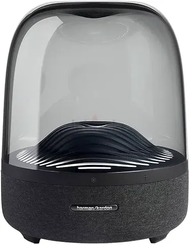 Harman Kardon Aura Studio 2 Wireless Speaker with Ambient Lighting, 360-Degree