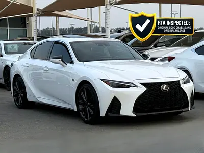 2021 Lexus IS 350 F Sport - American Specs - GCC Ready