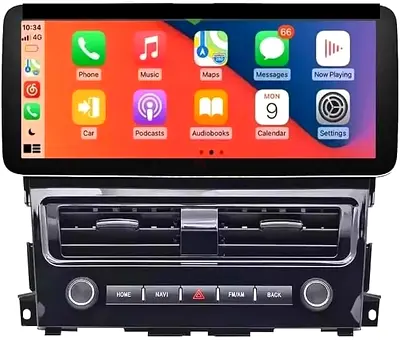 Nissan Altima 12.3-inch Android Monitor, 2013-2018, Wireless CarPlay, Android Auto