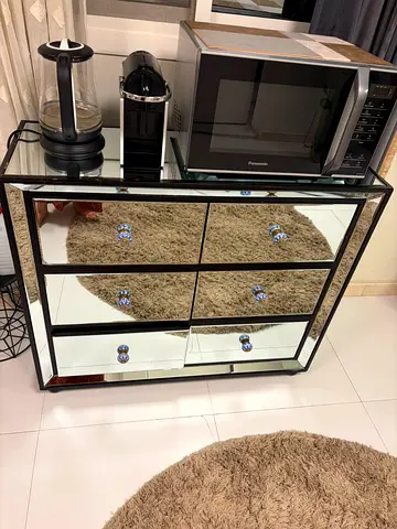 طاولة قهوة مع ادراج