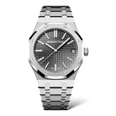 Audemars Piguet Royal Oak Stainless Steel Men’s Watch - Grey Dial