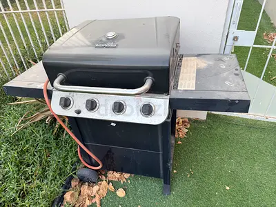 Used 3-Burner Outdoor Gas Grill - Good Working Condition