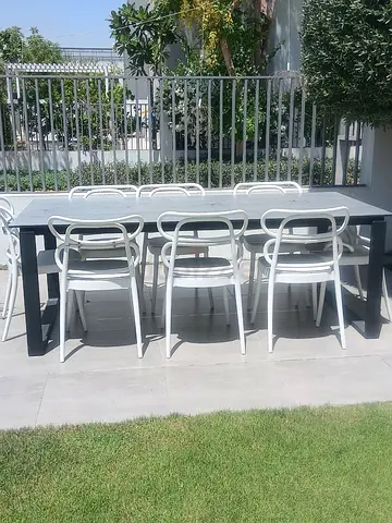 But two outdoor tables get one free