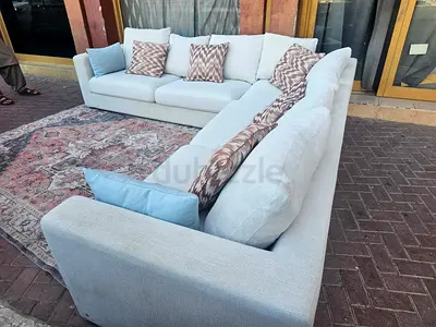 The One Corner Original Sofa Beige Excellent Condition