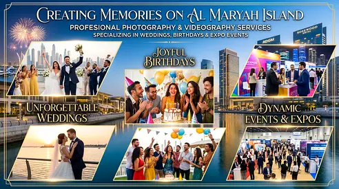 🏙️ Al Maryah Island Photographer  Videographer | Corporate, Commercial  Brand Content Services