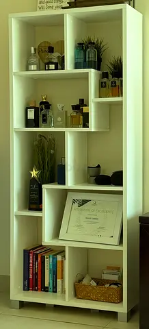 Books  Perfumes display rack