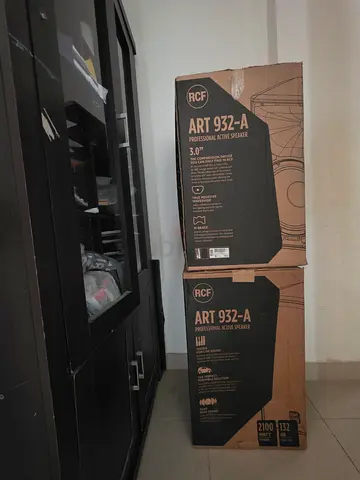Pair of RCF ART 932-A 12 Active PA Speakers (New in Box)