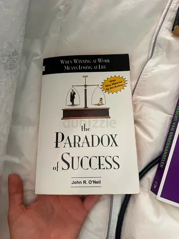 The paradox of success - book on management  (back cover shown) - Paperback