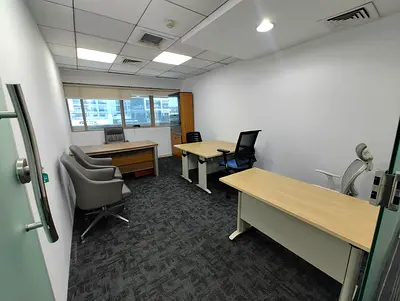220 SQFT Fully Furnished Office for AED 34999 Per Year