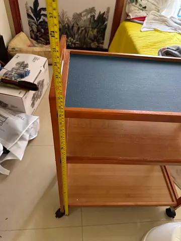 Trolley shelf