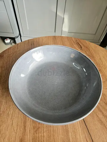 Grey Ceramic Plates - Excellent Condition
