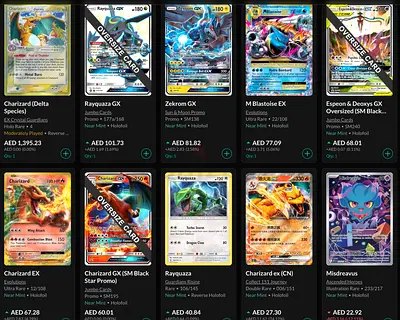 Pokemon card singles at 80%