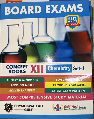 12th Chemistry Board exam Books