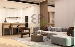 High Floor 1BR | Unfurnished | Skyline &amp; Community Views | Binghatti Apex JVC
