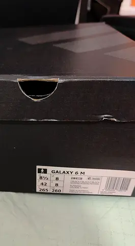 Adidas Galaxy 6 Mens Running Shoes - Size 8 (Box Included)