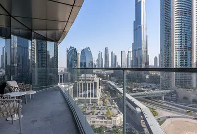 Fully Furnished | Burj Khalifa View | Vacant