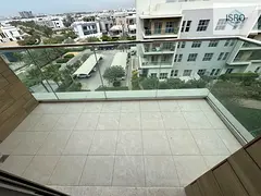 1bed+2'washroom -semi closed kitchen