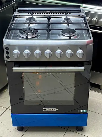 Daewoo gas cooking range 60by60cm new model perfect working and good condition few days used